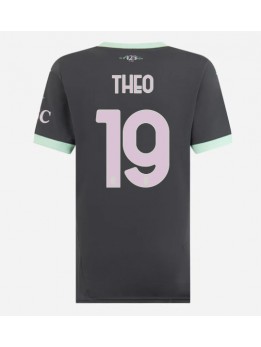 AC Milan Theo Hernandez #19 Replika Tredje Kläder Dam 2024-25 Kortärmad